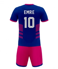 Summa Drive Sports Jersey Sublimation Football Uniform Blue/Pink