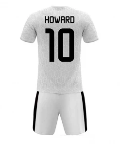 FOOTBALL Summa Drive Retro Design Polyester Soccer Jersey White