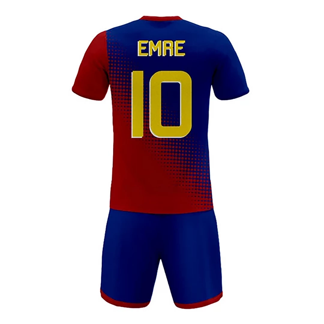 Summa Drive Quick-Dry Polyester Field Football Jersey Uniform Blue/Red 4 Summa Drive Quick-Dry Polyester Field Football Jersey Uniform Blue/Red