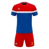FOOTBALL Summa Drive Men's Soccer Club Jersey Uniform Red/White And Blue