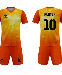 Summa Drive White Vapor Pattern Design Soccer Uniform Sets Orange/Light Orange 7 Summa Drive White Vapor Pattern Design Soccer Uniform Sets Orange/Light Orange