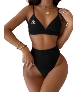 Summa Store Summa Sun - Solid High Waist Bikini Women's Clothing