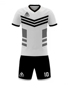 Summa Drive Sports Jersey Sublimation Football Uniform White/Black