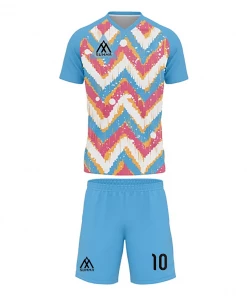 Summa Drive Sublimation Soccer Kits Light Blue