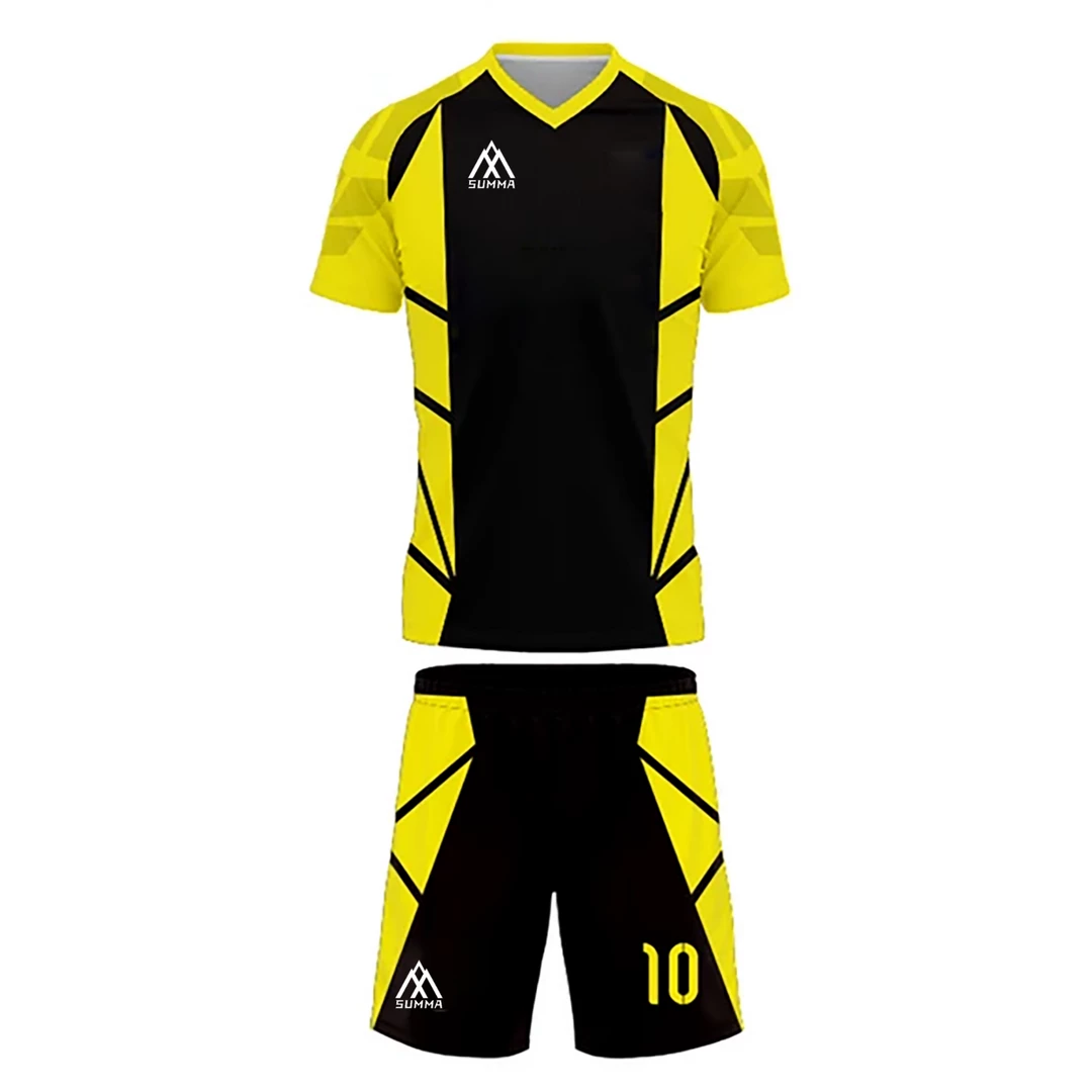 Summa Drive Polyester Soccer Kit Black/Yellow FOOTBALL 3 Summa Drive Polyester Soccer Kit Black/Yellow FOOTBALL