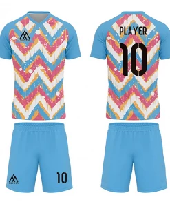 Summa Drive Sublimation Soccer Kits Light Blue