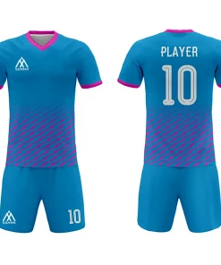 FOOTBALL Summa Drive Men's Soccer Uniforms Set Full Sublimation Light Blue/Pink 7 FOOTBALL Summa Drive Men's Soccer Uniforms Set Full Sublimation Light Blue/Pink