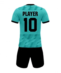 Summa Drive Soccer Jersey Uniform Sportswear Sublimation Football Jersey Blue Green/Black