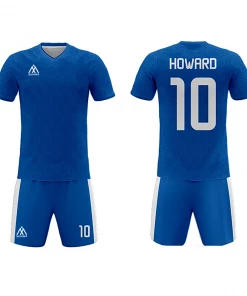 Summa Drive Retro Design Polyester Soccer Jersey Blue