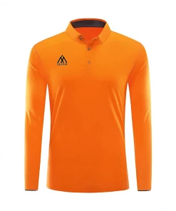 Summa Drive Polyester Long Sleeve Polo Shirt Men's Clothing