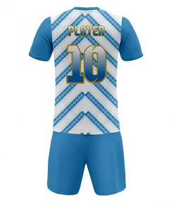 Summa Drive Soccer Jersey Set Team Football Set Blue/White