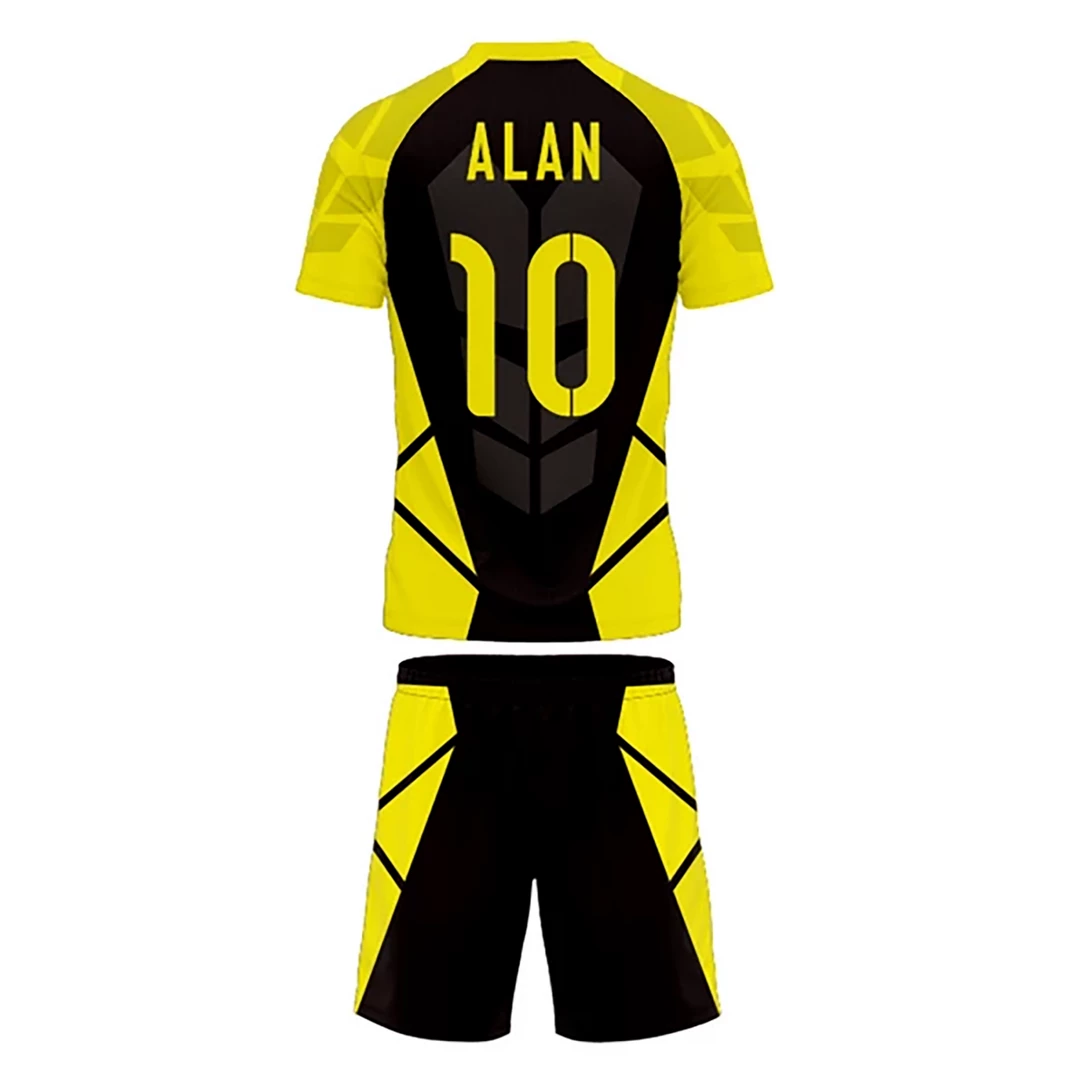 Summa Drive Polyester Soccer Kit Black/Yellow FOOTBALL 4 Summa Drive Polyester Soccer Kit Black/Yellow FOOTBALL