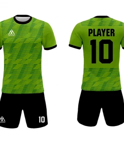 Summa Drive Soccer Jersey Uniform Sportswear Sublimation Football Jersey Green/Black