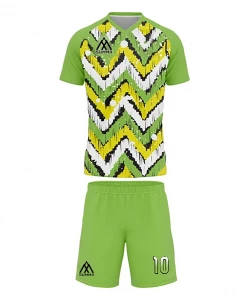 Summa Drive Sublimation Soccer Kits Green FOOTBALL