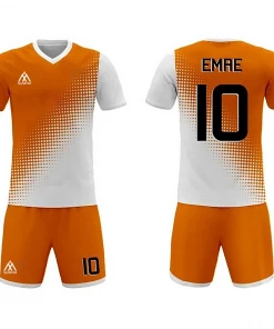 Summa Drive Quick-Dry Polyester Field Football Jersey Uniform Orange/White 7 Summa Drive Quick-Dry Polyester Field Football Jersey Uniform Orange/White