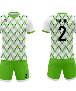 FOOTBALL Summa Drive Men's Soccer Club Jersey Uniform White/Green