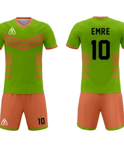 Summa Drive Sports Jersey Sublimation Football Uniform Green/Cream