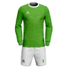 FOOTBALL Summa Drive New Design Polyester Quick-dry Fabric Long Sleeve Soccer Uniform Green/White