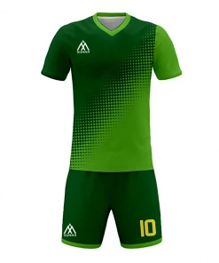 Summa Drive Quick-Dry Polyester Field Football Jersey Uniform Dark Green/Light Green