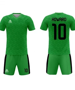 Summa Drive Retro Design Polyester Soccer Jersey Green FOOTBALL