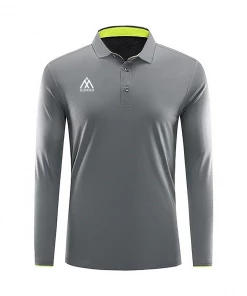Summa Drive Polyester Long Sleeve Polo Shirt