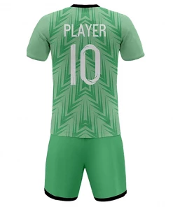 Summa Drive Orange Design Soccer Jersey Uniform Club Sublimation Printing Kits Light Green/Green With Black FOOTBALL