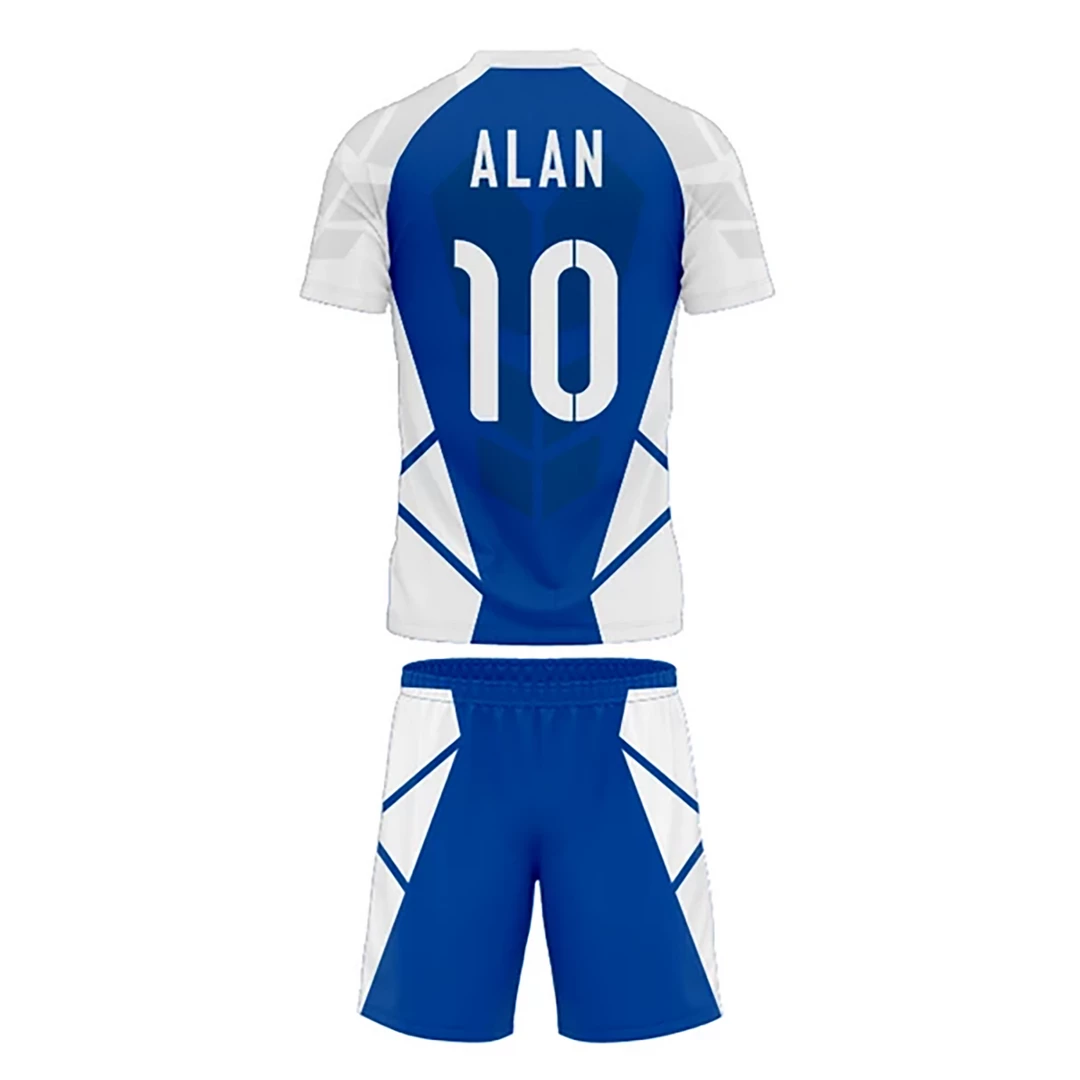 Summa Drive Polyester Soccer Kit Blue/White 4 Summa Drive Polyester Soccer Kit Blue/White