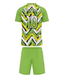 Summa Drive Sublimation Soccer Kits Green FOOTBALL