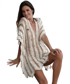 Summa Store Women's Clothing Summa Sun - Knitted Beach Dress Women Bikini