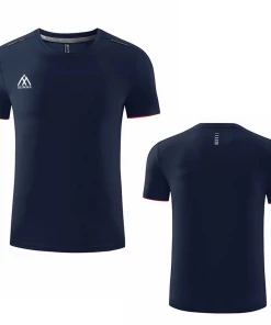 Summa Drive Round Collar Polyester T-Shirt Men's Clothing