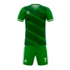 Summa Drive Polyester Mesh Material Sublimation Soccer Jersey Uniform Dark Green/Green