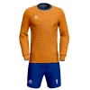 FOOTBALL Summa Drive New Design Polyester Quick-dry Fabric Long Sleeve Soccer Uniform Orange/Blue