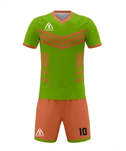Summa Drive Sports Jersey Sublimation Football Uniform Green/Cream