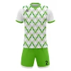 FOOTBALL Summa Drive Men's Soccer Club Jersey Uniform White/Green 2 FOOTBALL Summa Drive Men's Soccer Club Jersey Uniform White/Green