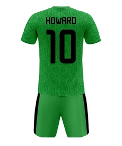 Summa Drive Retro Design Polyester Soccer Jersey Green FOOTBALL