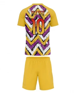 FOOTBALL Summa Drive Sublimation Soccer Kits Yellow Orange