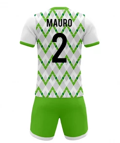 FOOTBALL Summa Drive Men's Soccer Club Jersey Uniform White/Green