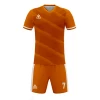 Summa Drive Polyester Mesh Material Sublimation Soccer Jersey Uniform Dark Orange/Orange FOOTBALL