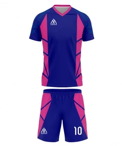 Summa Drive Polyester Soccer Kit Blue/Pink FOOTBALL