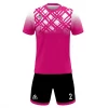 Summa Drive Men's Soccer Club Jersey Uniform Pink/White With Black Short