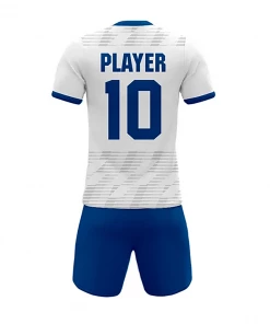 Summa Drive Soccer Jersey Uniform Sportswear Sublimation Football Jersey White/Blue