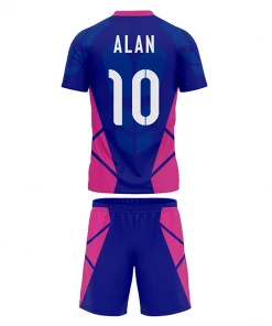 Summa Drive Polyester Soccer Kit Blue/Pink FOOTBALL