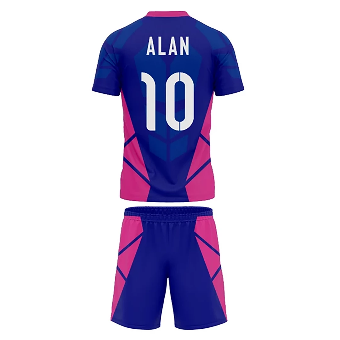 Summa Drive Polyester Soccer Kit Blue/Pink FOOTBALL 4 Summa Drive Polyester Soccer Kit Blue/Pink FOOTBALL