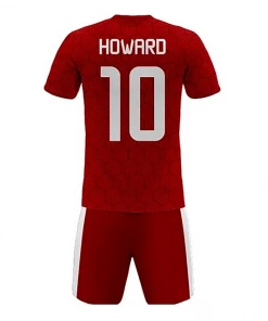 Summa Drive Retro Design Polyester Soccer Jersey Red FOOTBALL