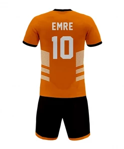 Summa Drive Sports Jersey Sublimation Football Uniform Orange/White/Black