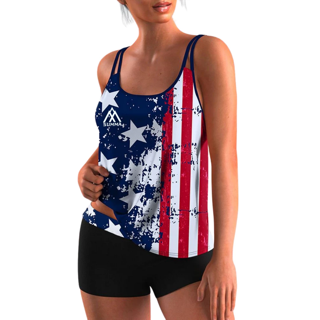 Summa Store Summa Sun - 3D Print Tankini Swimsuits Women's Clothing 8 Summa Store Summa Sun - 3D Print Tankini Swimsuits Women's Clothing