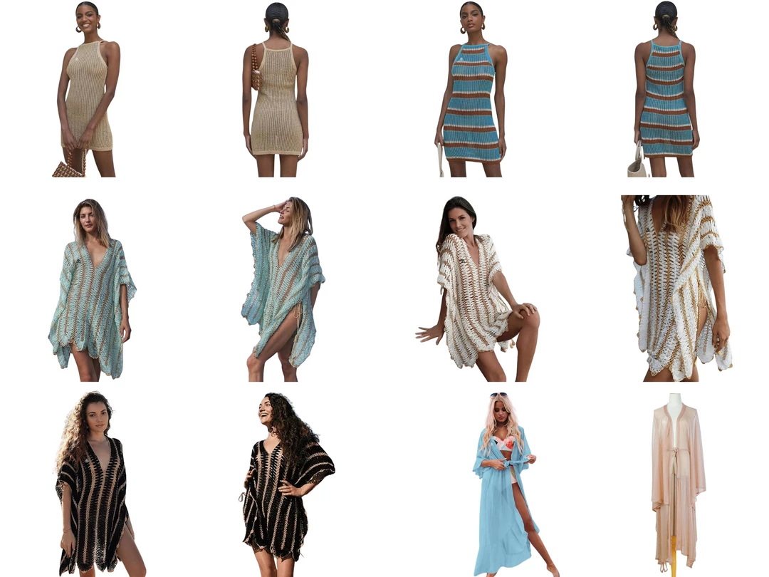 Summa Store Summa Sun - Knitted Beach Cover Up Women 7 Summa Store Summa Sun - Knitted Beach Cover Up Women