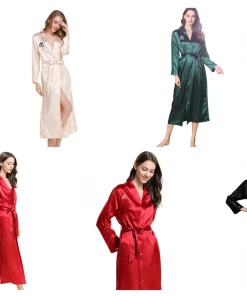 Summa Store Summa Next New Arrival Elegant Women Long Sexy Swim Nightgowns Bath Robe Dresses Gown For Brides Women's Clothing