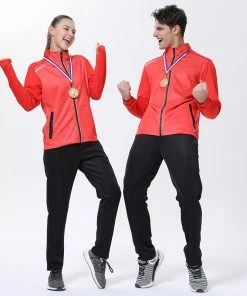 Summa Core Men's Clothing Full Zipper Training Jacket